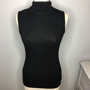 Bailey 44 Womens Tippi Sleeveless Turtleneck Top